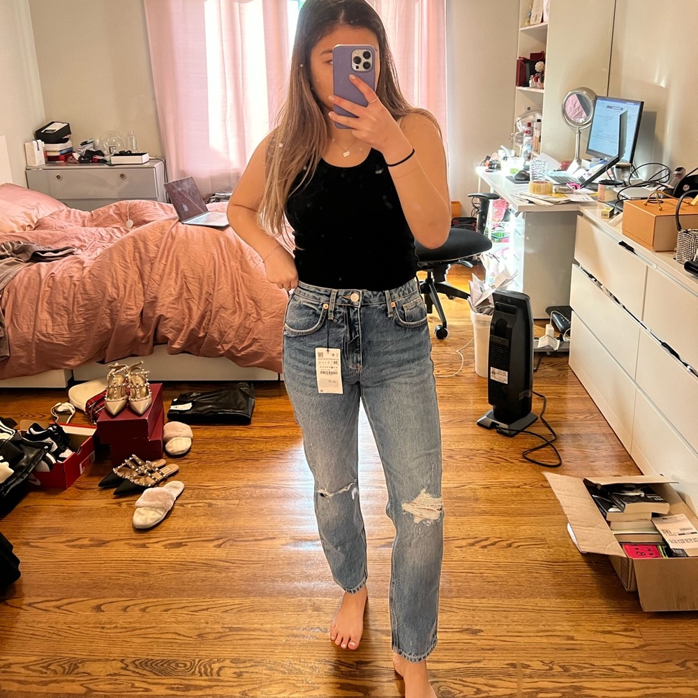 Zara straight Jeans